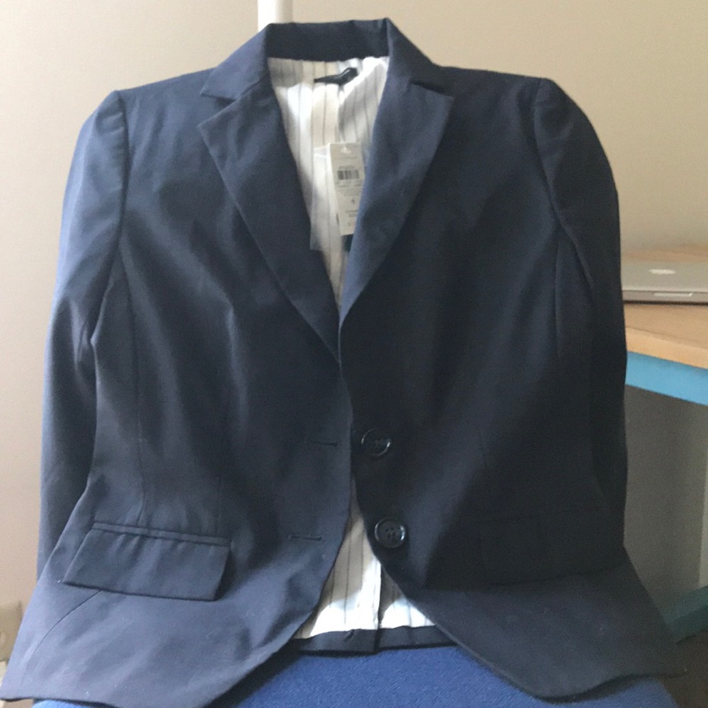 Navy Blue Ann Taylor Blazer NWT